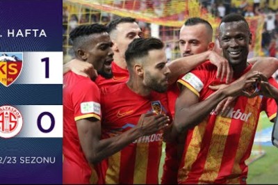 Kayserispor-Antalyaspor Maç Özetleri-Video