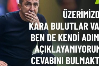 Recep Uçar: Üzerimizde kara bulutlar var