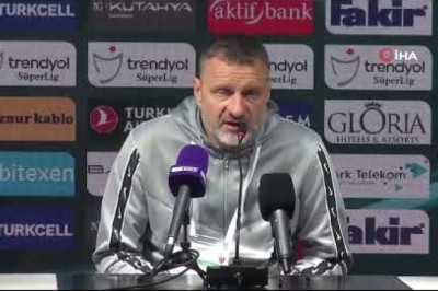 Kayserispor Teknik Sorumlusu Hari Vukas: Biz istediğimiz oyunu sahaya yansıtamadık