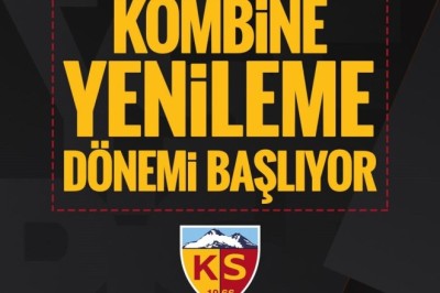 Kayserispor'da 2024-2025 Sezonu Kombine Bilet Fiyatları açıklandı.