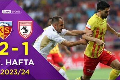 2023-2024 Süper Lig: Kayserispor 2-1 Samsunspor  | 3. Hafta