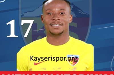 Kayserispor, Anthony Uzodimma ile Tekrar Anlaştı.