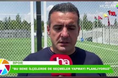 Kayserispor Altyapı Sorumlusu Alper Kelkitli Altyapı Açıklaması