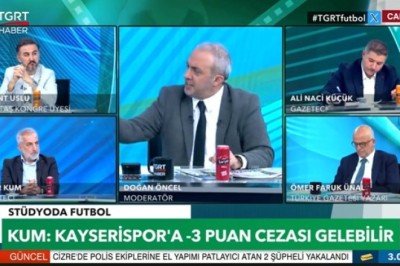 TGRT Haber Kayserispor'a -3 Puan Cezası Gelebilir İddiasında Bulundu.