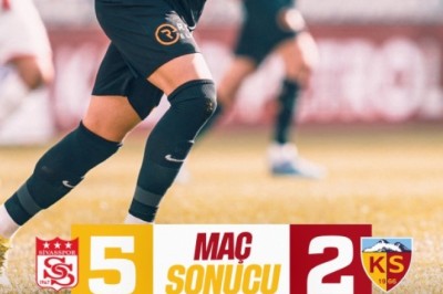 2024-2025 Süper Lig: Sivasspor 5-2 Kayserispor