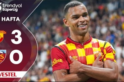 2024-2025 Süper Lig: Göztepe 3-0 Kayserispor (Maç Özetleri)