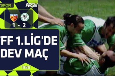2002-2003 Sezonunda Orhan Kaynak'ın Kayserispor Forması ile Konyaspor'a Attığı Gol.
