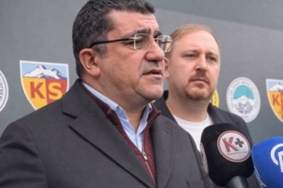 Kayserispor Başkanı Nurettin Açıkalın'ın Maç Sonu Tepkisi.