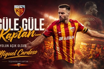 Güle güle kaptan… Yolun açık olsun Miguel Cardoso.