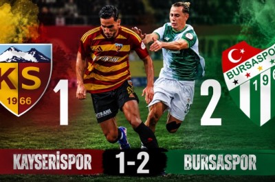 2026-2027 TFF 1.Lig : Kayserispor 1-2 Bursaspor