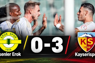 2026-2027 TFF 1.Lig : Esenler Erok 0-3 Kayserispor