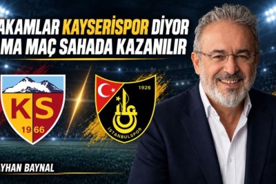 Rakamlar Kayserispor Diyor Ama Maç Sahada Kazanılır-Ayhan Baynal