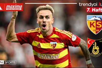 2026-2027 TFF 1.Lig Kayserispor 4-0 İstanbulspor Maç Özeti.
