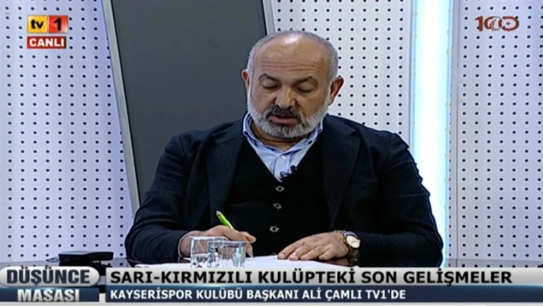 Kayserispor Başkanı Ali Çamlı'dan TV1'de Çarpıcı Açıklamalar ...