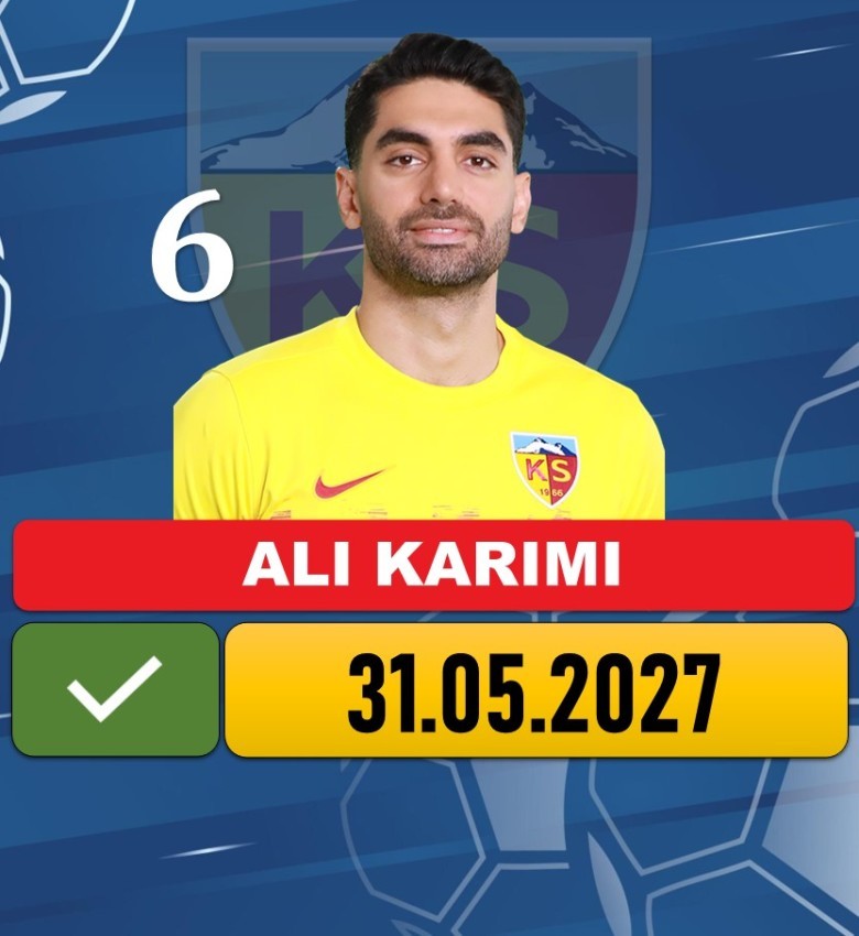 Ali Karimi (Sezon içinde +3 Yıllık İmza Attı)
