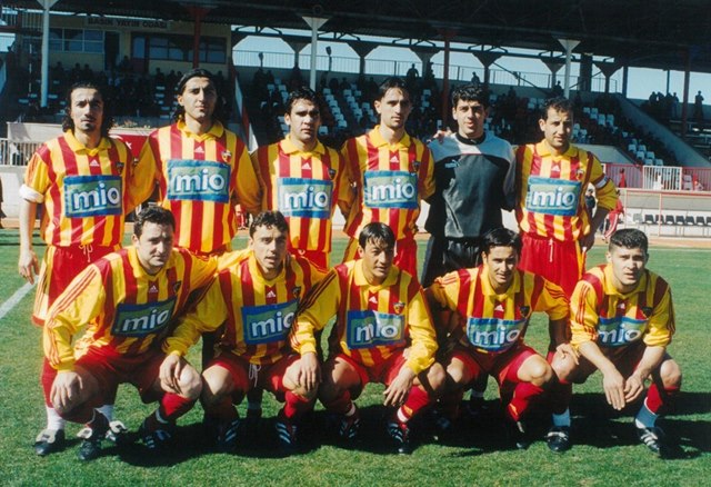 2001-2002 Sezonu Kayserispor Takım Kadrosu